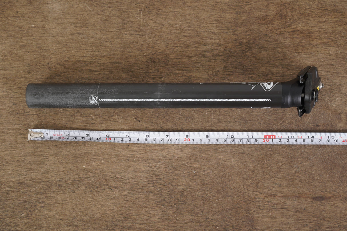 31.6mm Forza Cirrus Pro Carbon Alloy Setback Road Seatpost