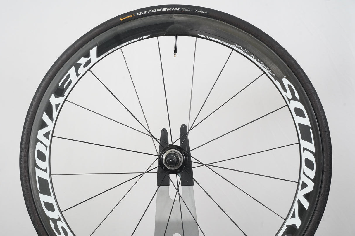 Reynolds 46 White Industries Carbon Tubular Rim Brake Wheelset 10 Speed