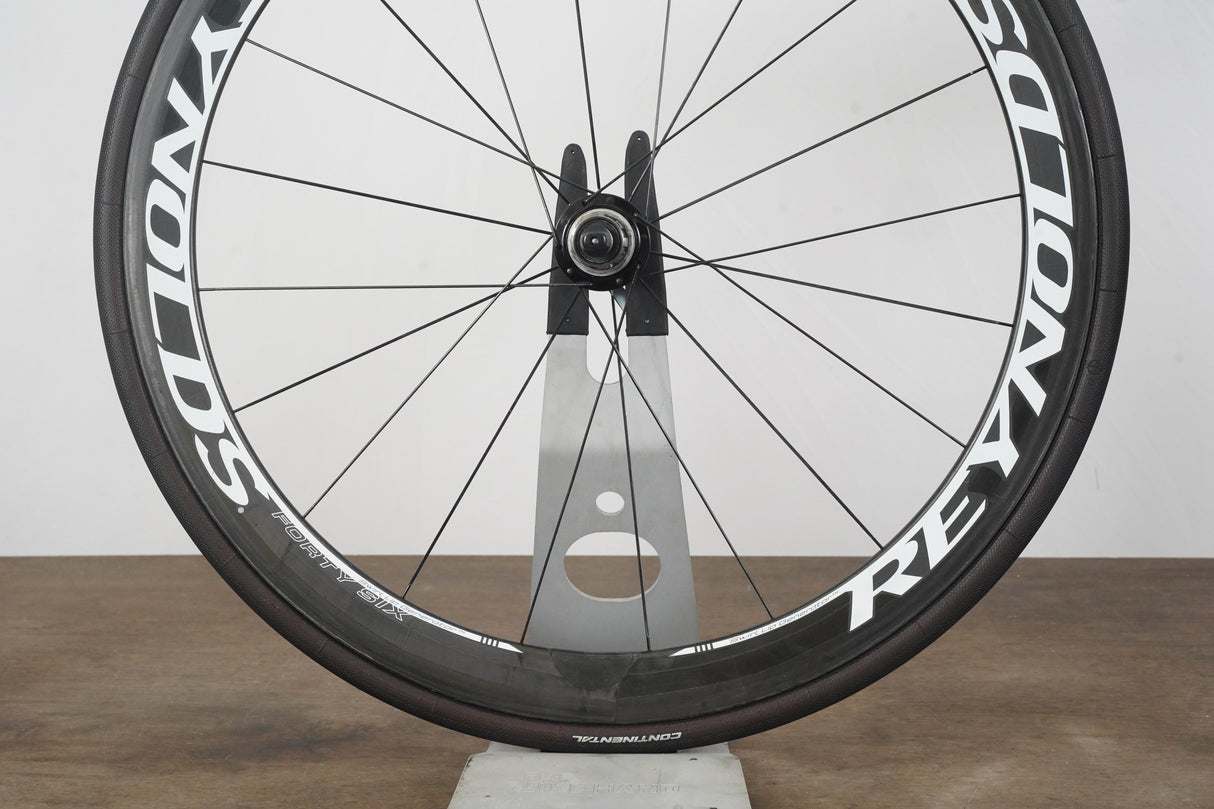 Reynolds 46 White Industries Carbon Tubular Rim Brake Wheelset 10 Speed