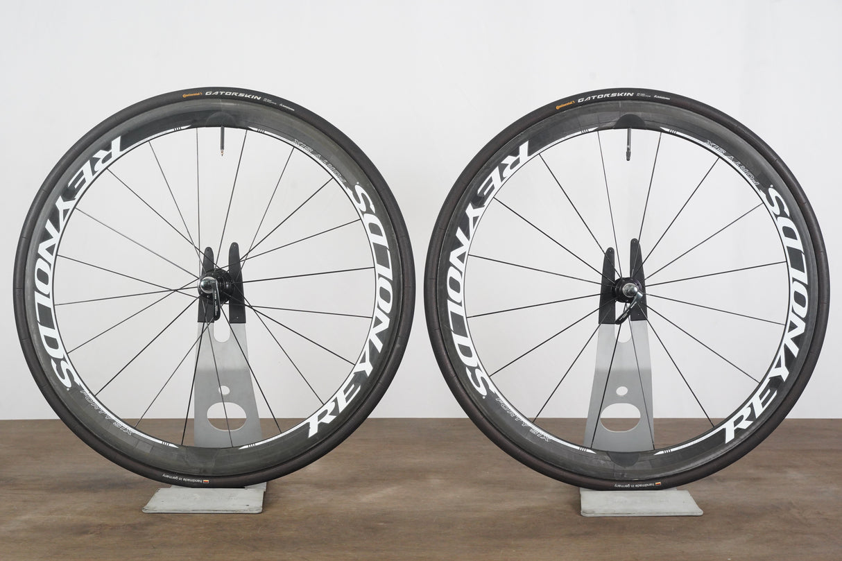 Reynolds 46 White Industries Carbon Tubular Rim Brake Wheelset 10 Speed