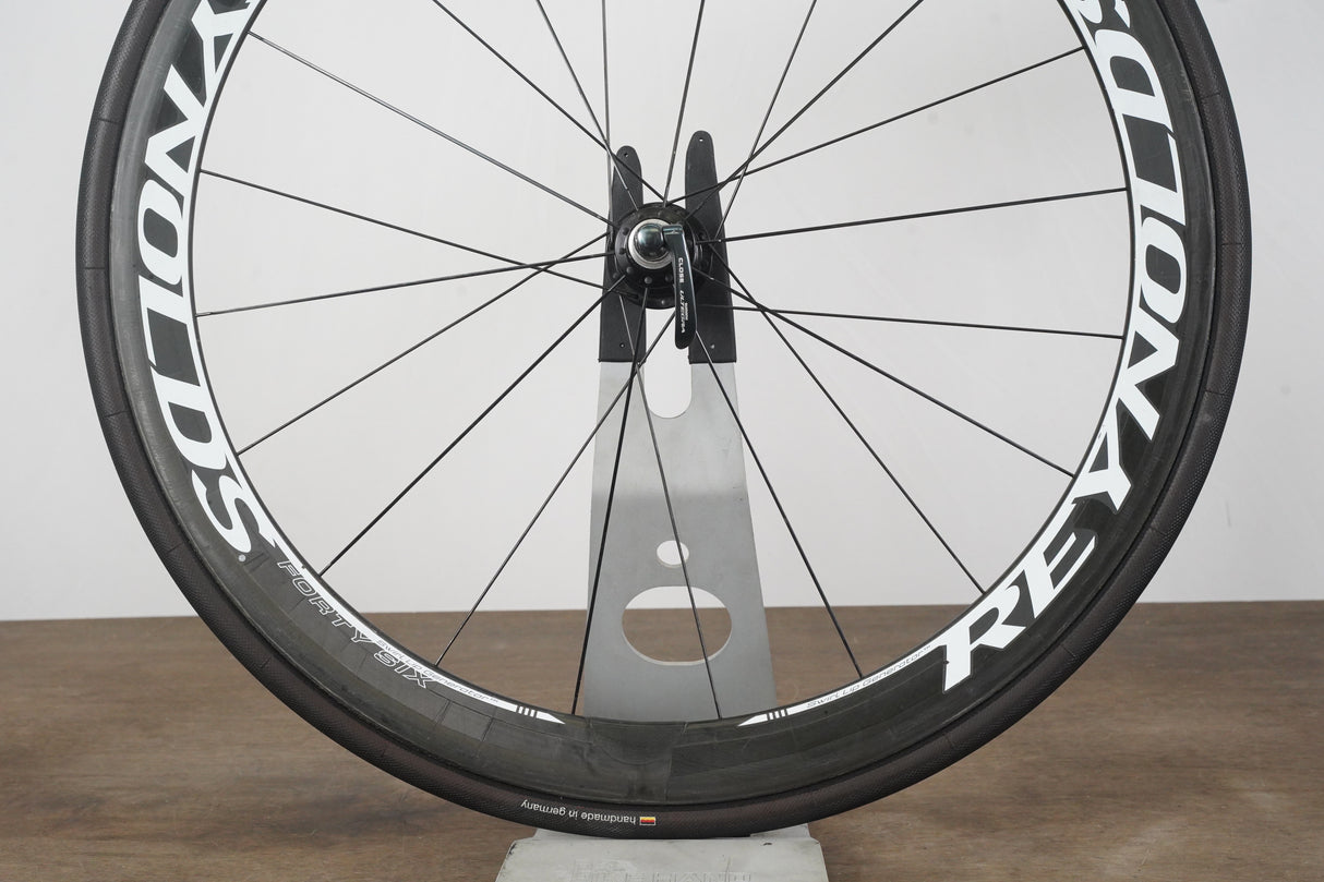 Reynolds 46 White Industries Carbon Tubular Rim Brake Wheelset 10 Speed