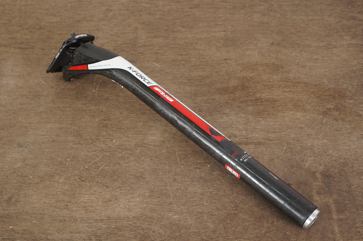 27.2mm FSA K-Force Carbon 25mm Setback Road Seatpost