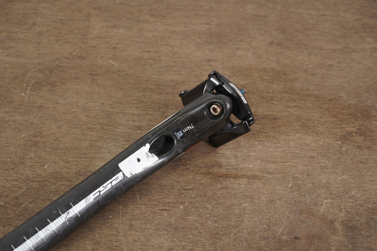 27.2mm FSA K-Force Carbon 25mm Setback Road Seatpost