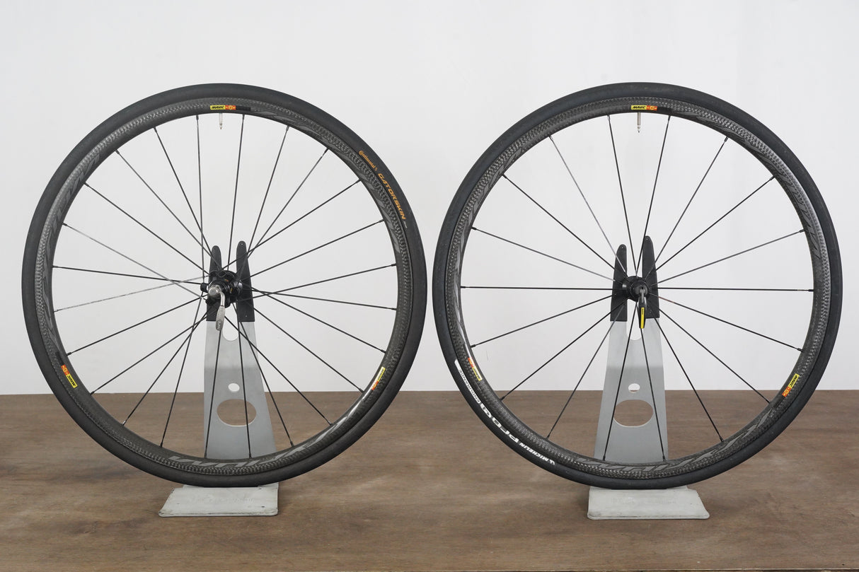 Mavic Ksyrium Carbon Clincher Rim Brake Wheelset Shimano/SRAM 11 Speed