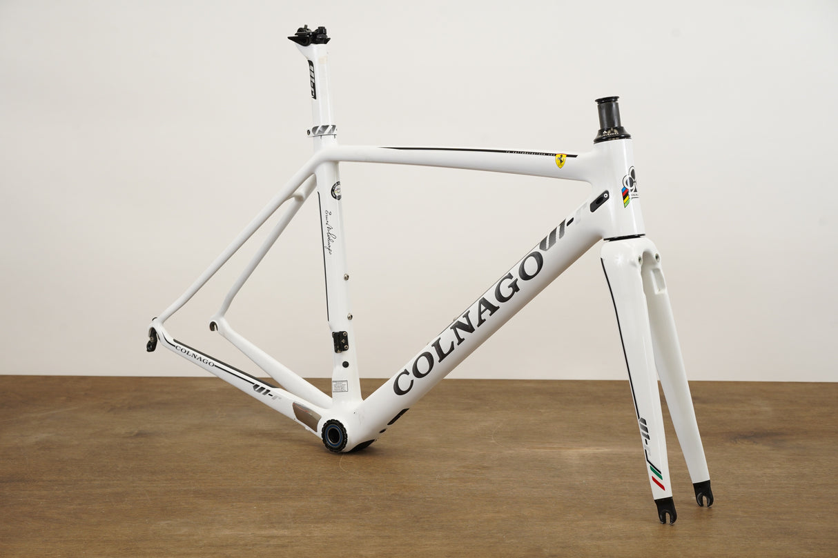 50s Colnago V1-R Ferrari Edition Carbon Rim Brake Road Frameset