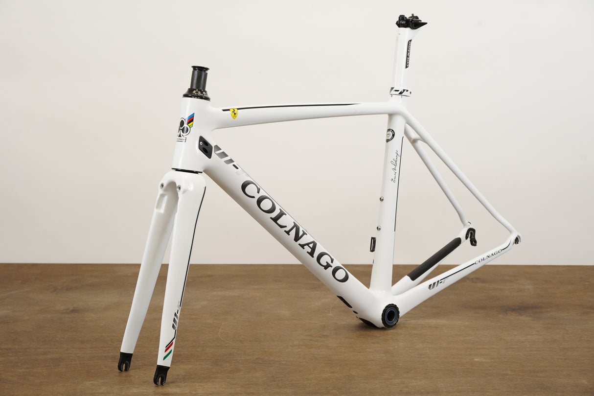 50s Colnago V1-R Ferrari Edition Carbon Rim Brake Road Frameset