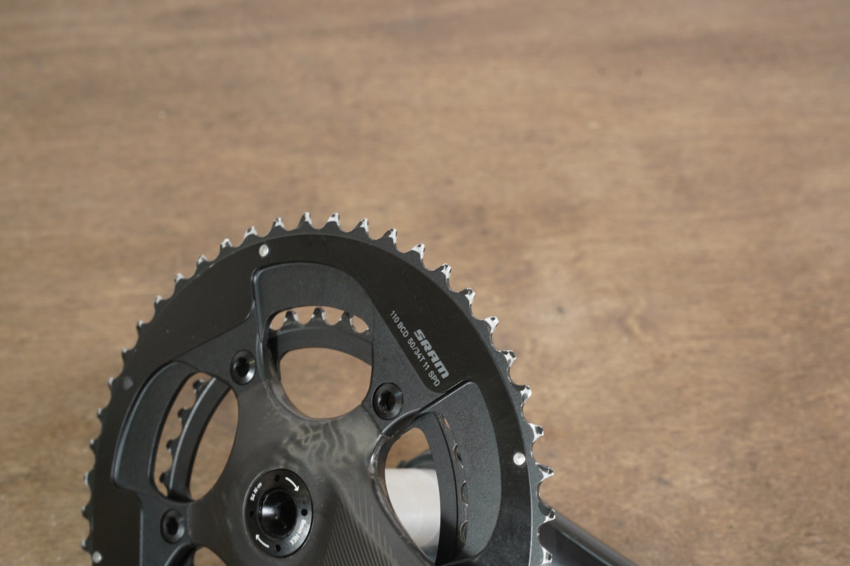 175mm 50/34T BB30 SRAM Red 22 Carbon Crankset