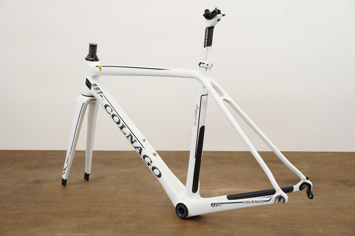 50s Colnago V1-R Ferrari Edition Carbon Rim Brake Road Frameset