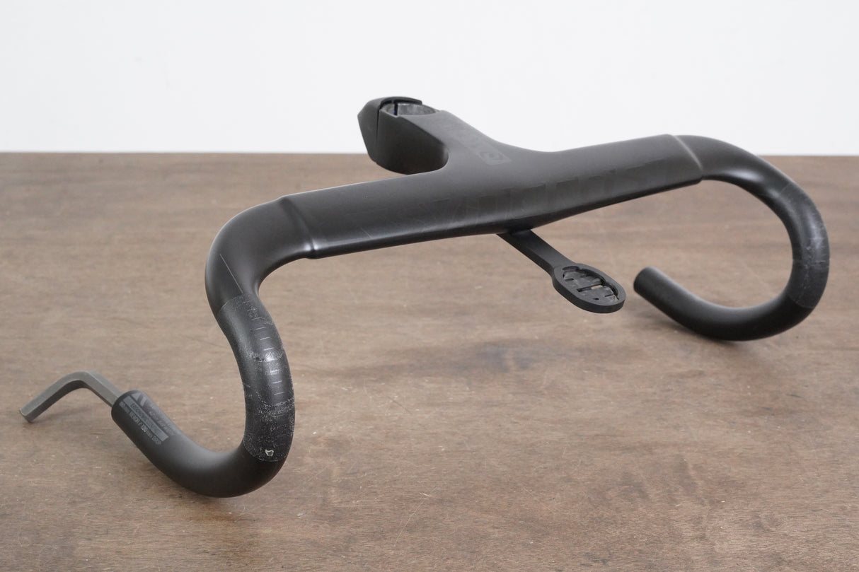 42cm 100mm Syncros Aero RR 1.0 Carbon Compact Road Barstem + Mount 1 1/4"