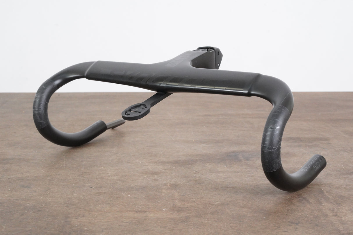 42cm 100mm Syncros Aero RR 1.0 Carbon Compact Road Barstem + Mount 1 1/4"