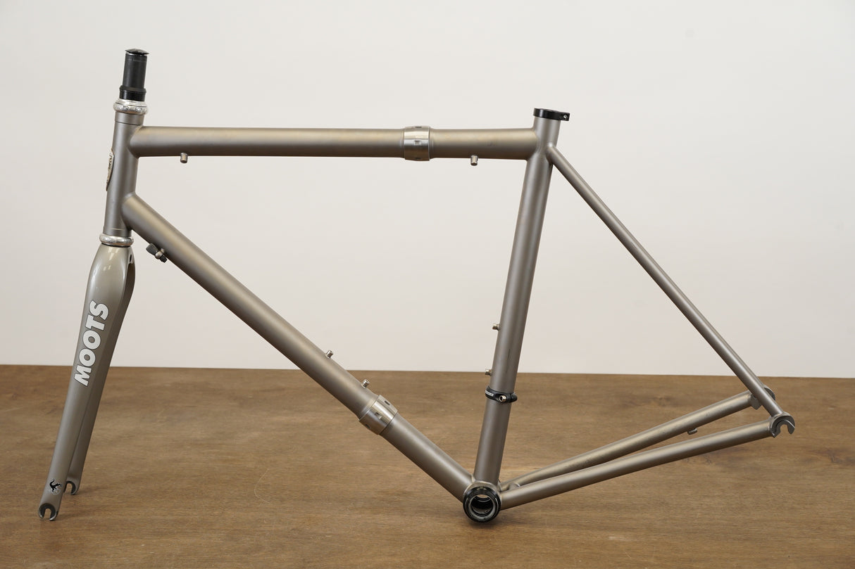 56cm Moots Coupler Titanium Rim Brake Road Frameset