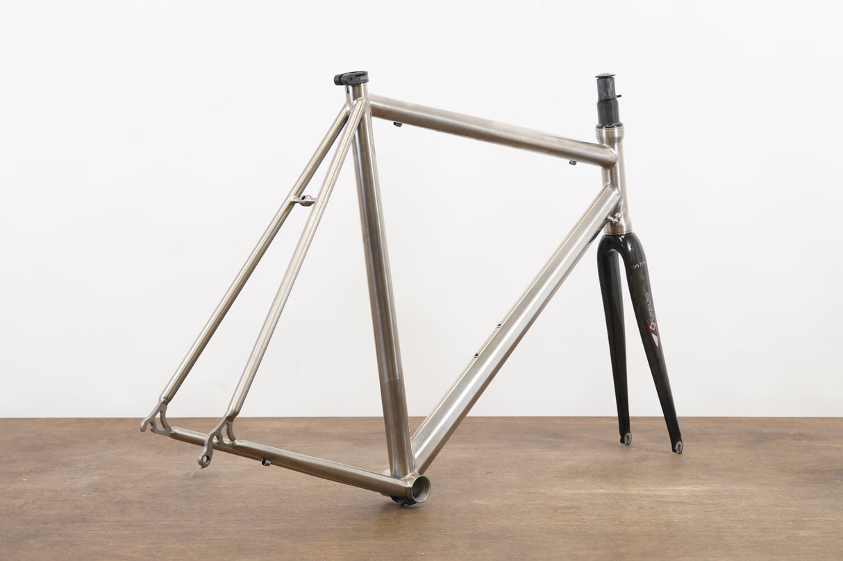 58cm Douglas Racing Titanium Rim Brake Road Frameset