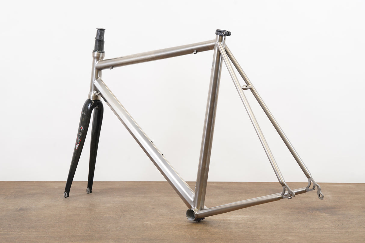 58cm Douglas Racing Titanium Rim Brake Road Frameset
