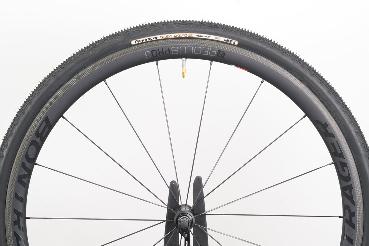 Bontrager Aeolus Pro 3 TLR Carbon Tubeless Clincher Rim Brake Wheelset 11 Speed