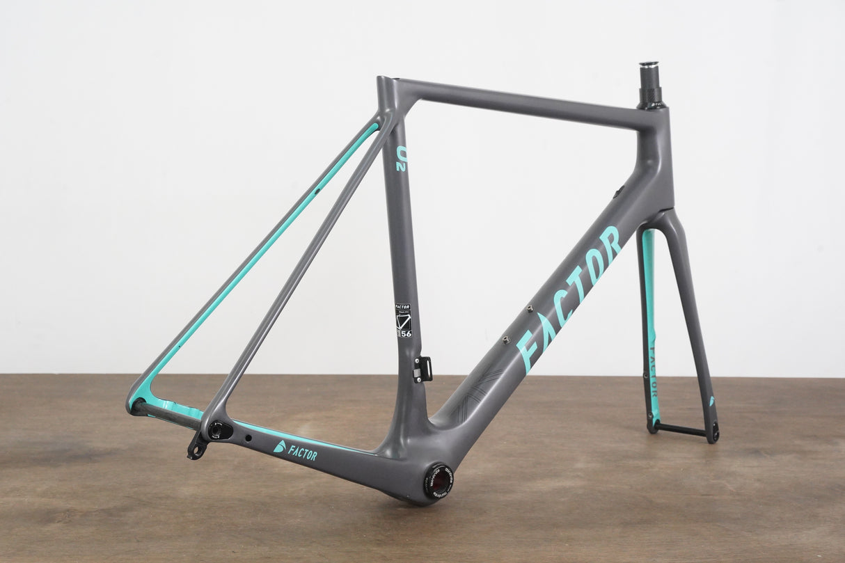 56cm Factor O2 Carbon Disc Brake Road Frameset