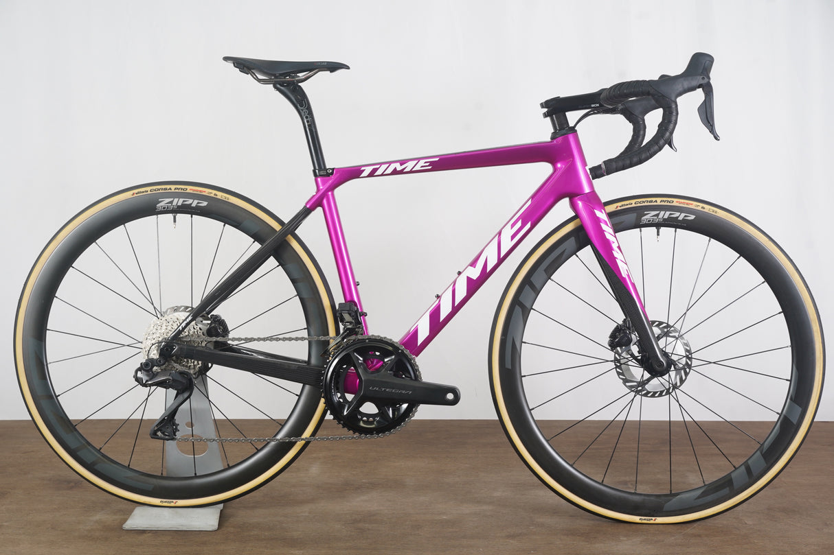 *Demo* XS Time Alpe d’Huez Shimano Ultegra Di2 Zipp Carbon Disc Brake Road Bike