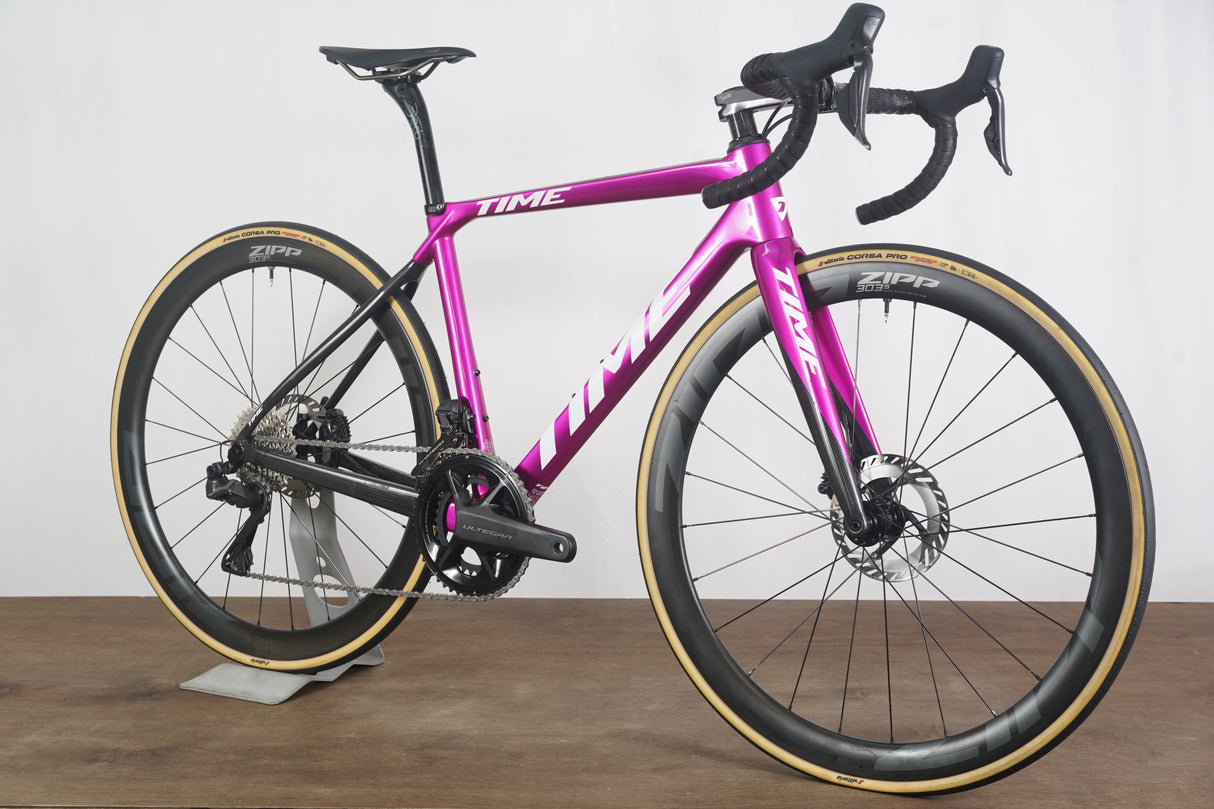 *Demo* XS Time Alpe d’Huez Shimano Ultegra Di2 Zipp Carbon Disc Brake Road Bike