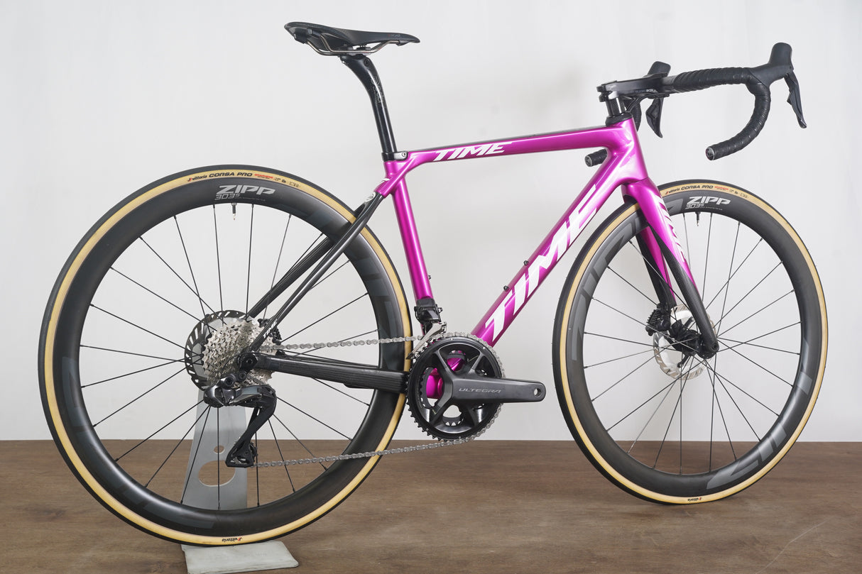 *Demo* XS Time Alpe d’Huez Shimano Ultegra Di2 Zipp Carbon Disc Brake Road Bike