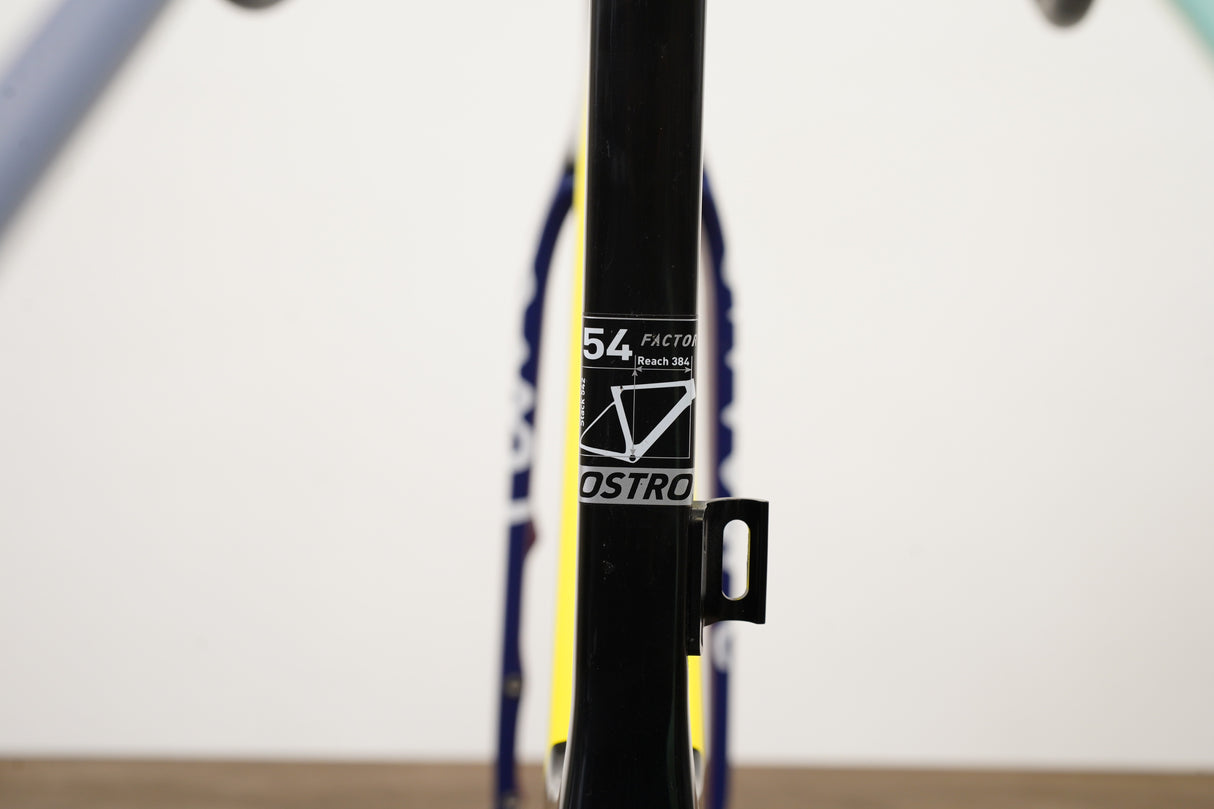 54cm Factor Ostro VAM V1 Paul Smith Edition Carbon Disc Road Frameset + Cockpit