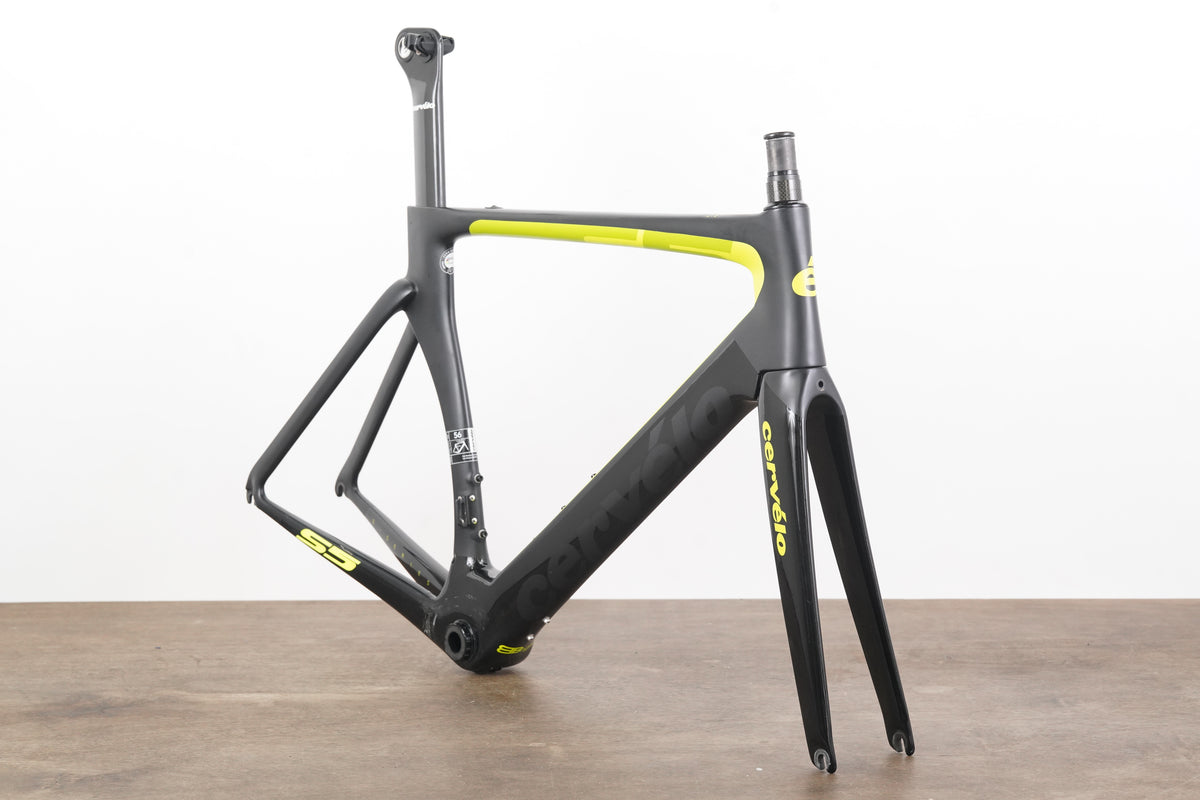 56cm Cervelo S5 Carbon Aero Rim Brake Road Frameset