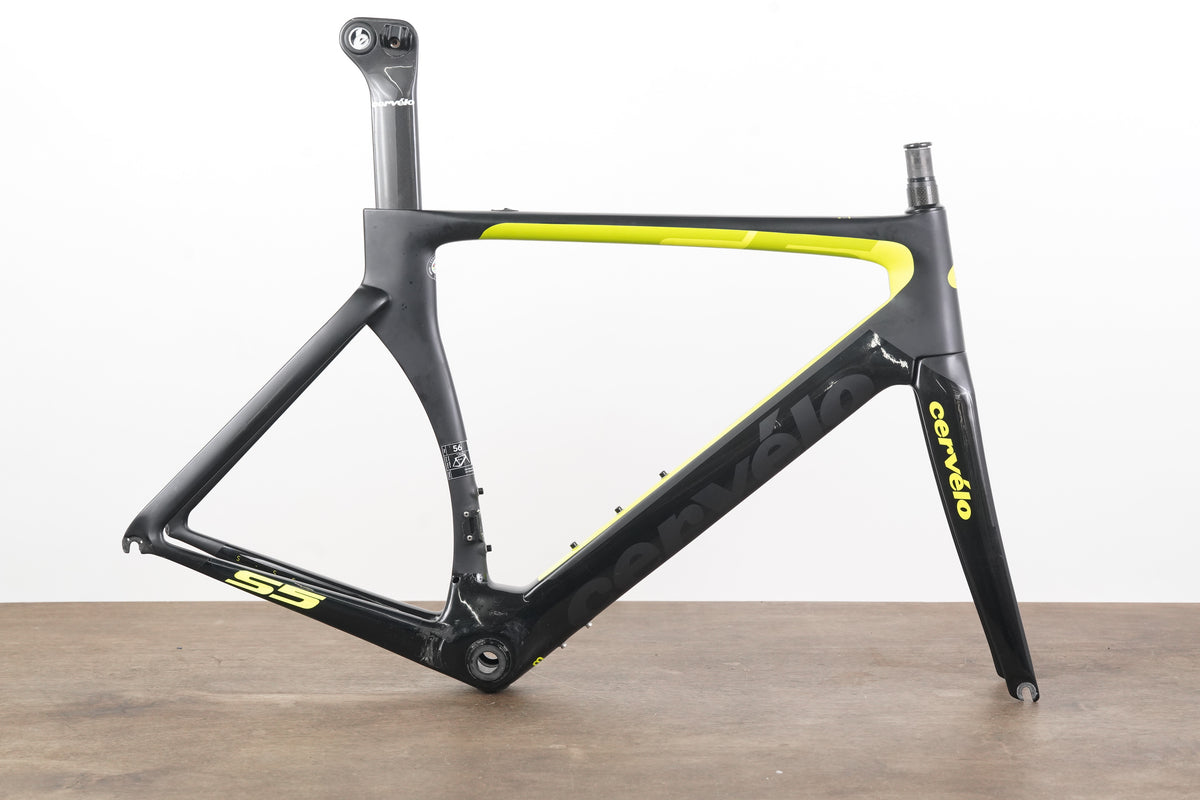 56cm Cervelo S5 Carbon Aero Rim Brake Road Frameset