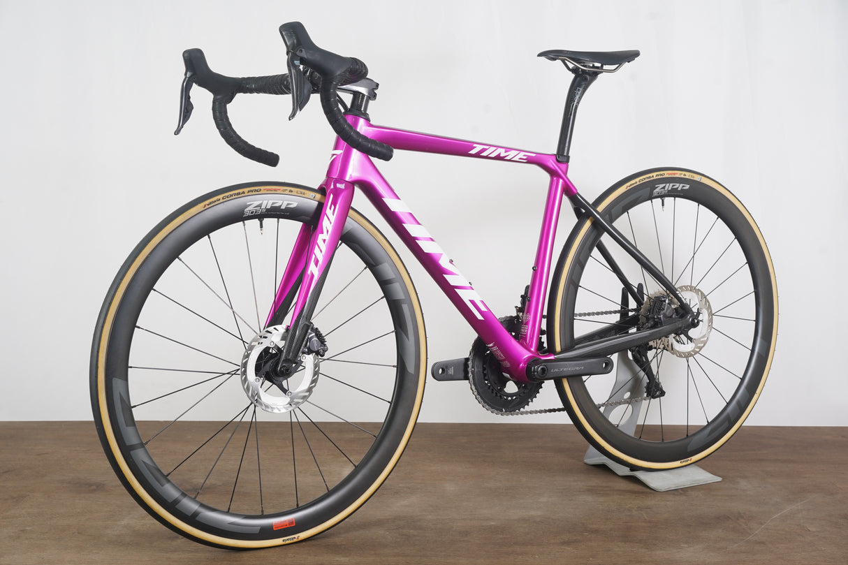 *Demo* XS Time Alpe d’Huez Shimano Ultegra Di2 Zipp Carbon Disc Brake Road Bike