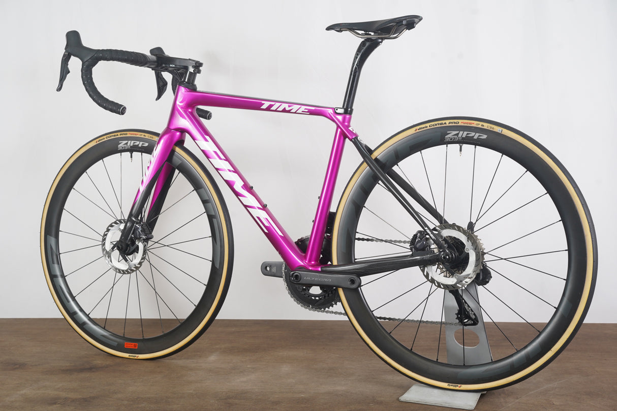 *Demo* XS Time Alpe d’Huez Shimano Ultegra Di2 Zipp Carbon Disc Brake Road Bike