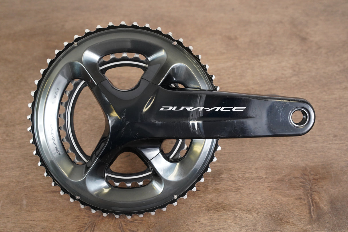 172.5mm 50/34T Shimano Dura-Ace FC-R9100 11 Speed Crankset 9100