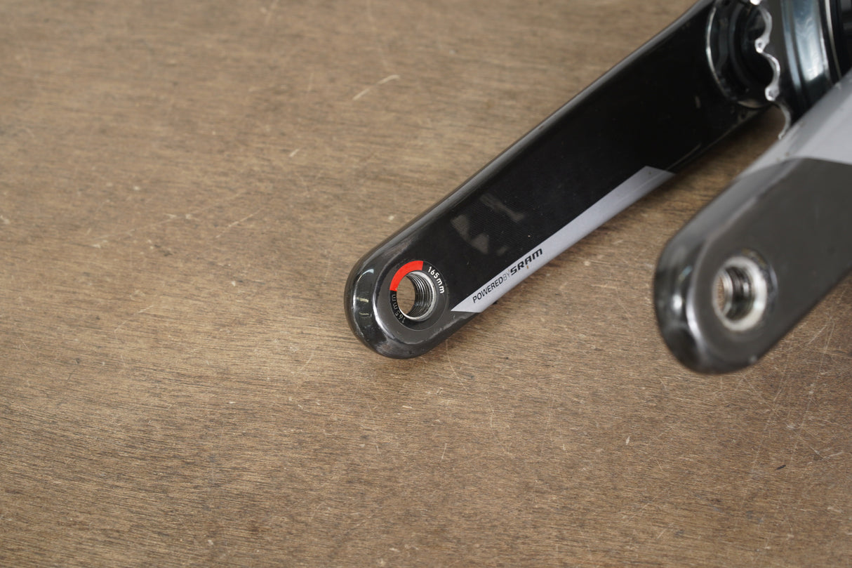 165mm 54/42T DUB Quarq DFour Power Carbon Meter Road Crankset