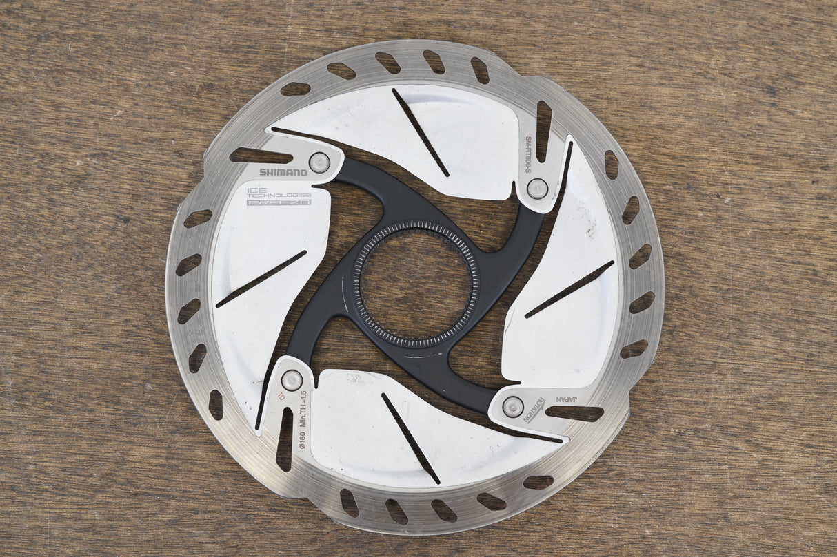 (1) 160mm Shimano Ultegra SM-RT800-S Center Lock Disc Brake Rotors RT 800