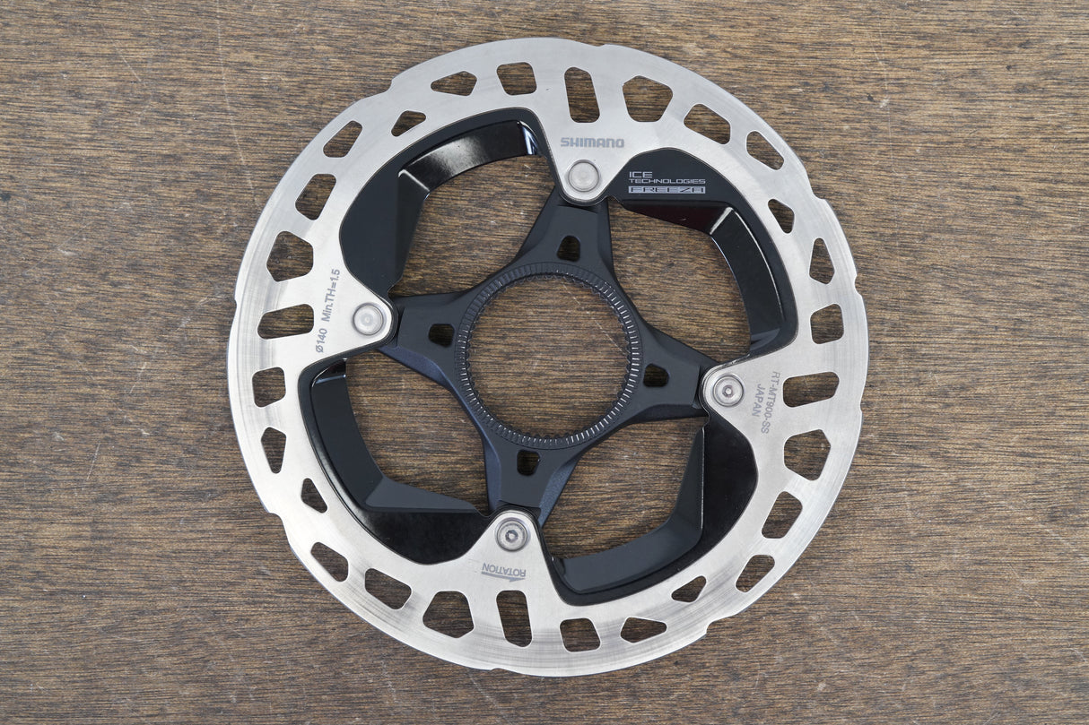 (1) 140mm Shimano XTR RT-MT900-SS Center Lock Disc Brake Rotor