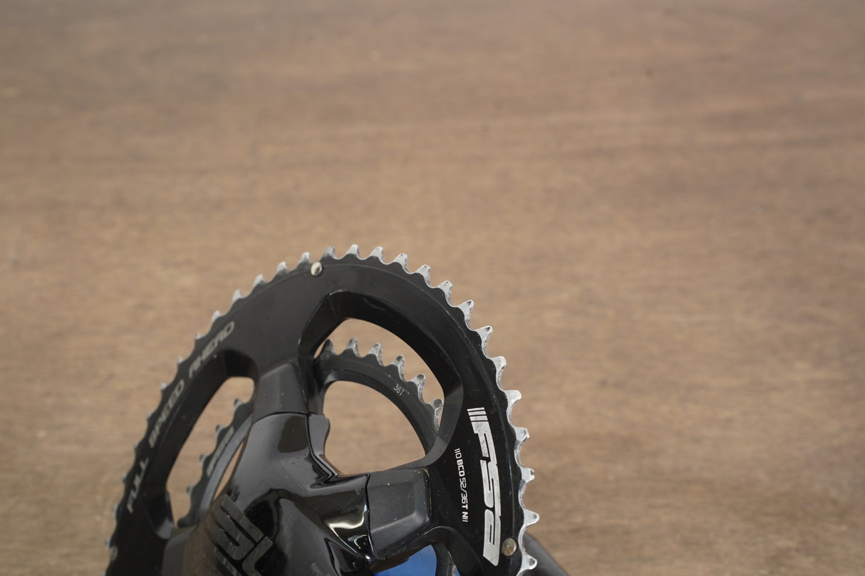 172.5mm 52/36T BB30 FSA SL-K Light 4iiii Power Meter Carbon Road Crankset SLK