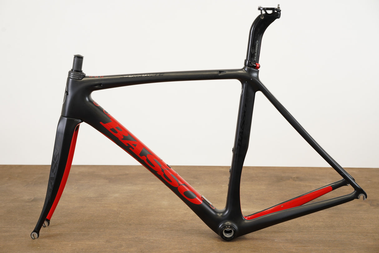 51cm Basso Diamante Carbon Rim Brake Road Frameset