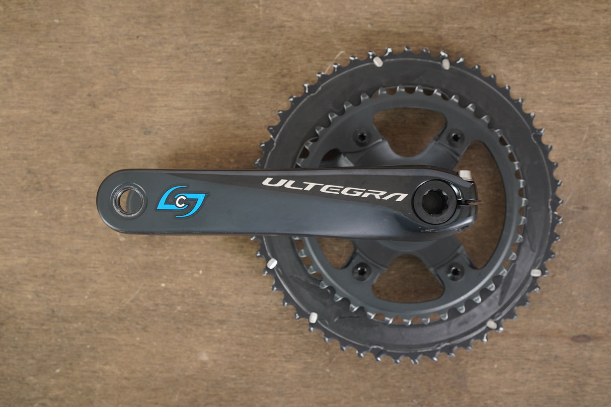 172.5mm 53/39T Shimano Ultegra FC-R8000 Stages Power Meter Crankset 8000
