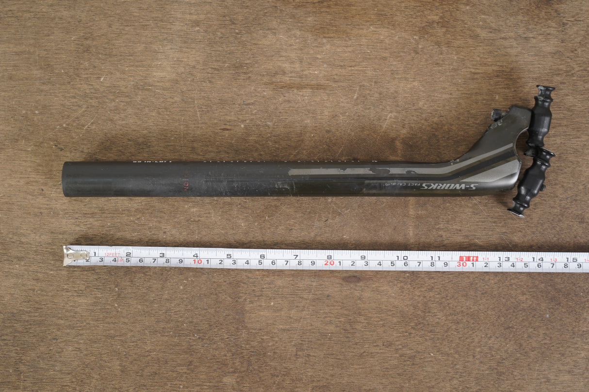 27.2mm Specialized S-WORKS FACT Carbon Setback Road Seatpost