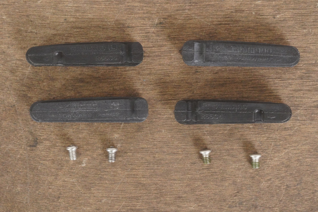 (2 Pairs) Shimano R55C4 Brake Pads Dura-Ace Ultegra 105 Road Bike