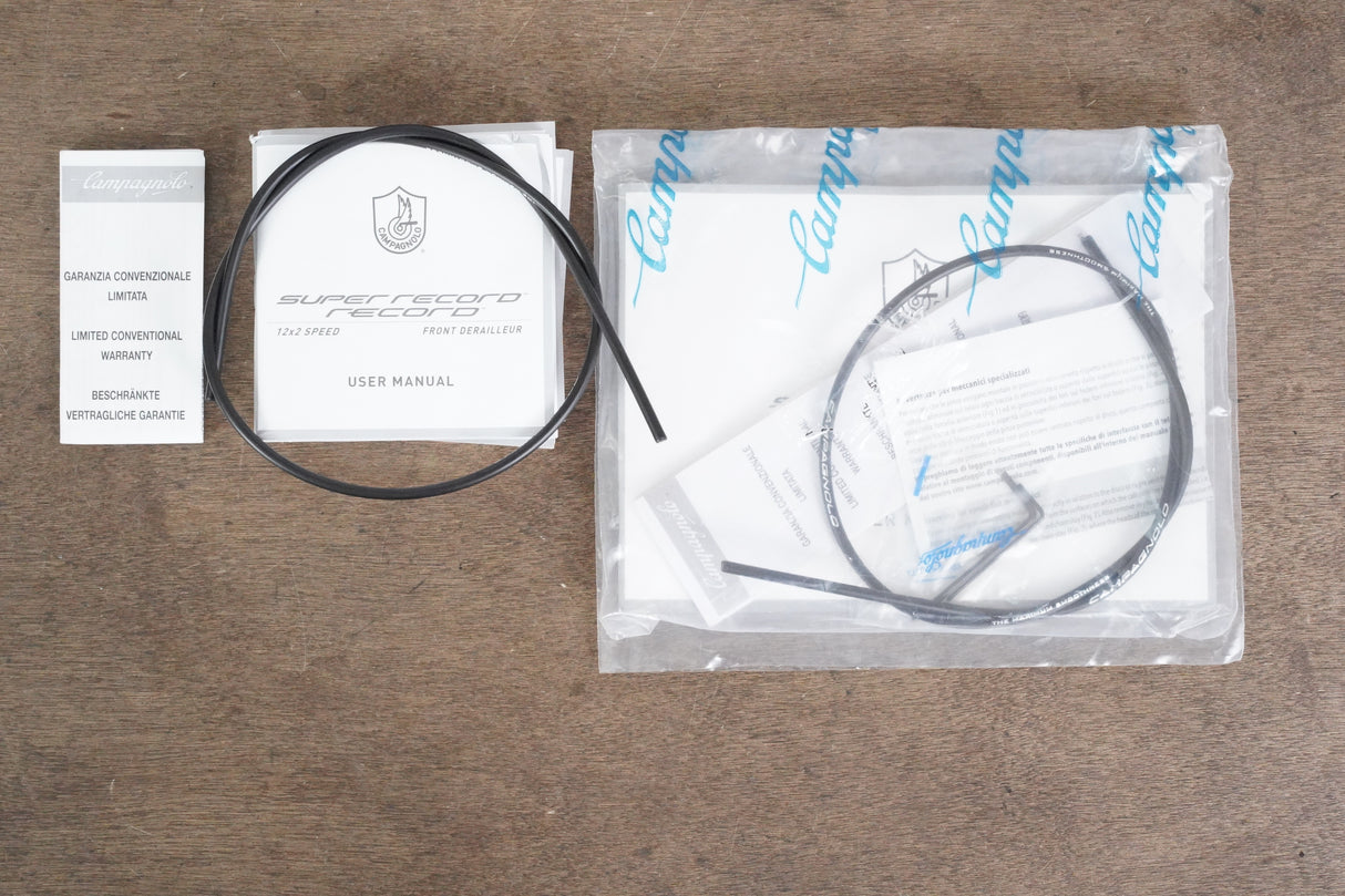 Campagnolo Record 12 Speed Mechanical Hydraulic Disc Brake Road Groupset