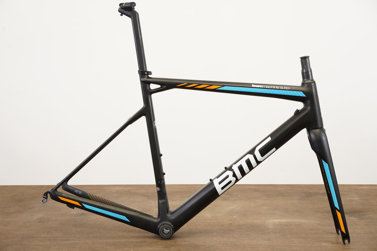 54cm BMC TeamMachine SLR01 Carbon Rim Brake Frameset SLR 01