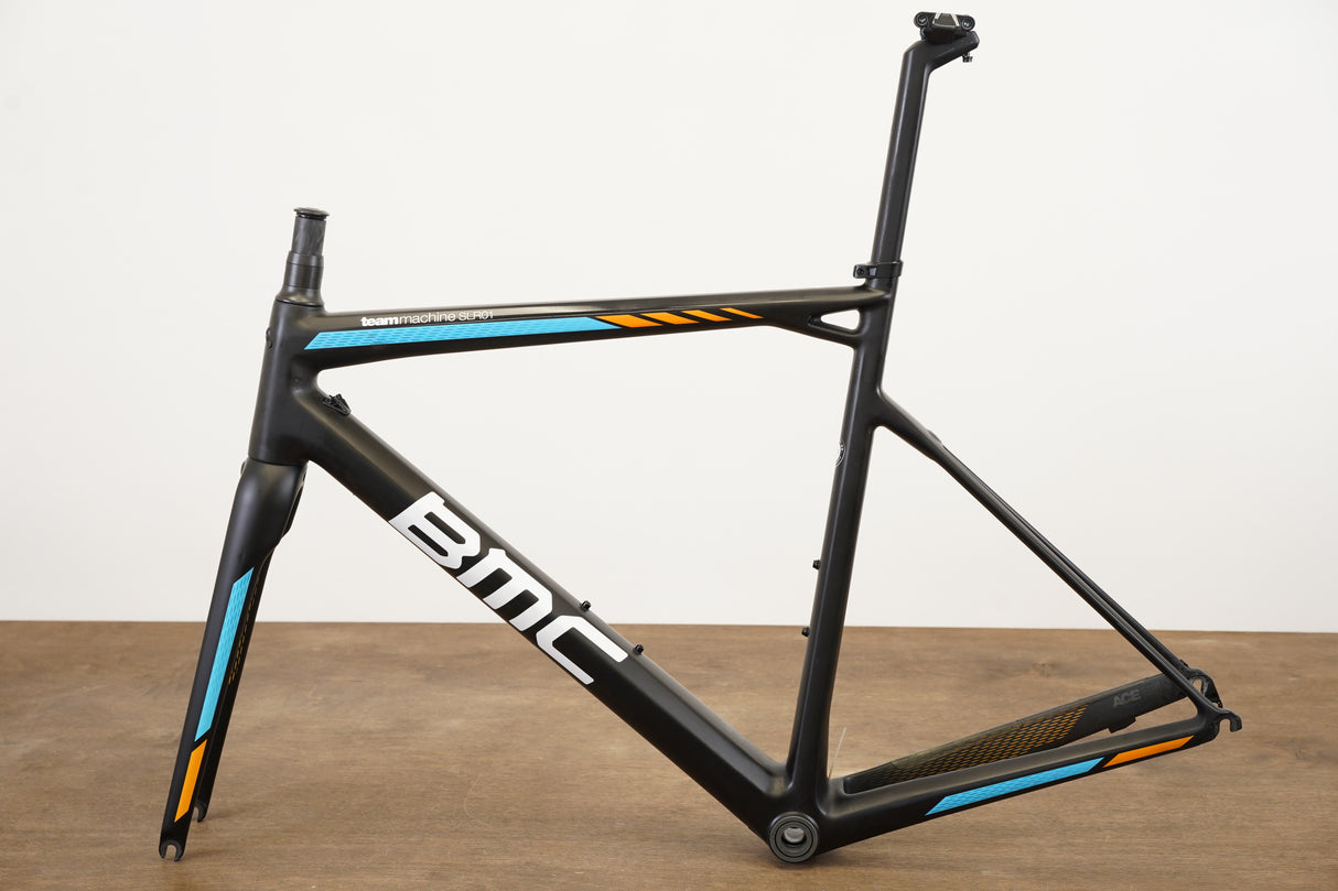 54cm BMC TeamMachine SLR01 Carbon Rim Brake Frameset SLR 01