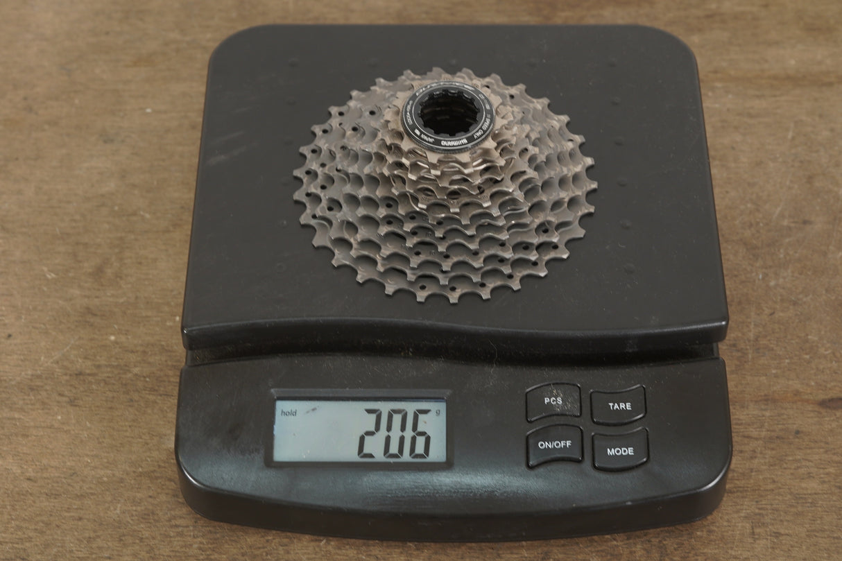 11-30T Shimano Dura-Ace CS-R9100 11 Speed Road Cassette 206g 9100