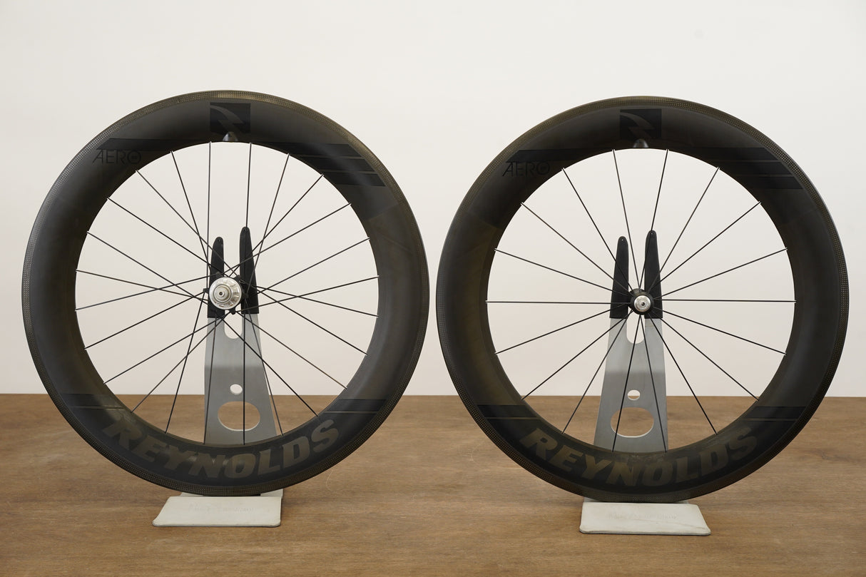 Reynolds Blacklabel Aero 80 Carbon Tubeless Clincher Rim Brake Wheelset 11 Speed