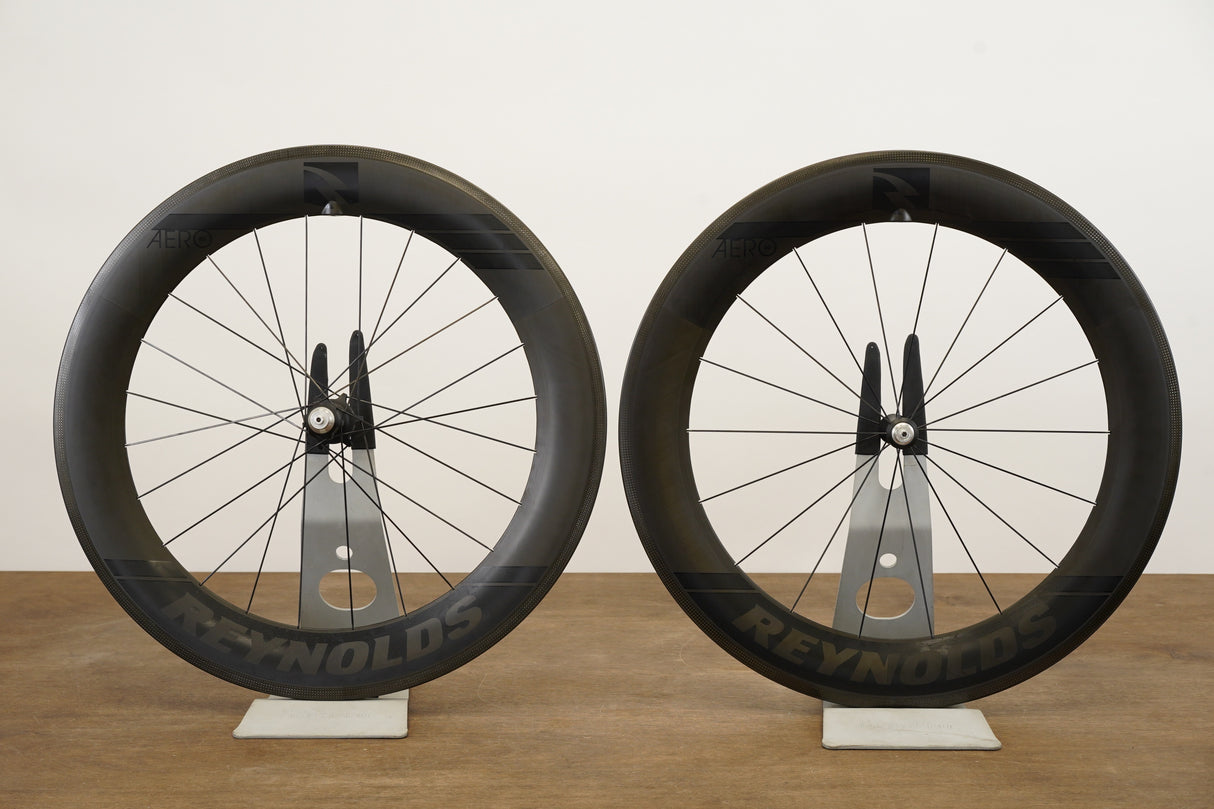 Reynolds Blacklabel Aero 80 Carbon Tubeless Clincher Rim Brake Wheelset 11 Speed