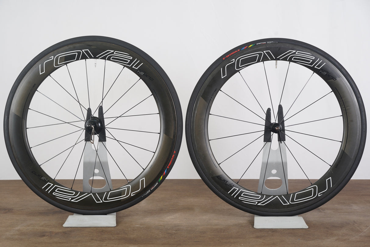 Roval CLX 64 Carbon Tubeless Clincher Rim Brake Wheelset Shimano/SRAM 11 Speed
