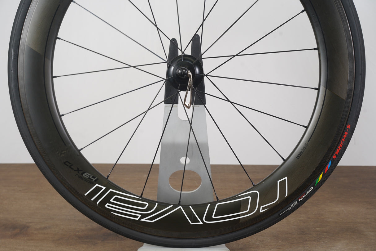 Roval CLX 64 Carbon Tubeless Clincher Rim Brake Wheelset Shimano/SRAM 11 Speed