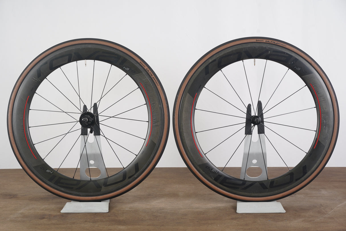 Roval CL 64 Rapide Carbon Clincher Rim Brake Wheelset Shimano/SRAM 11 Speed CL64