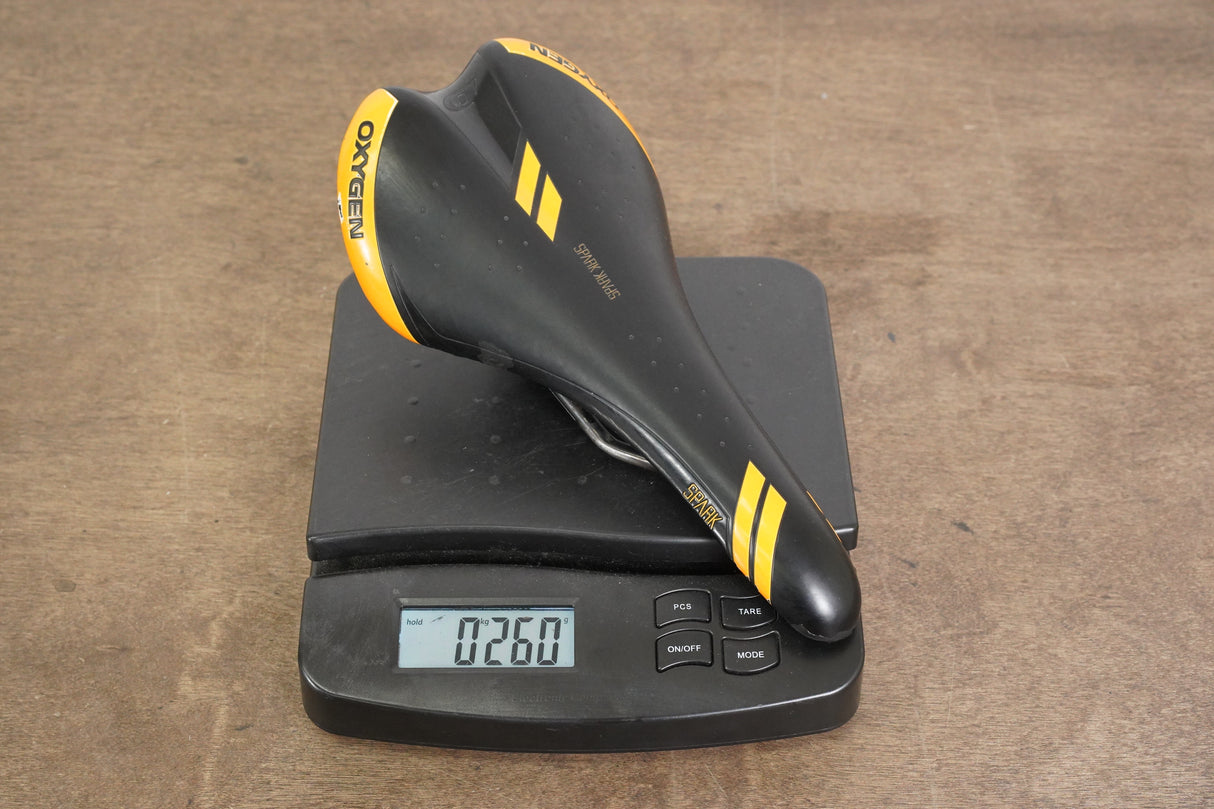 138mm Oxygen Spark Steel Rail Road Saddle 260g