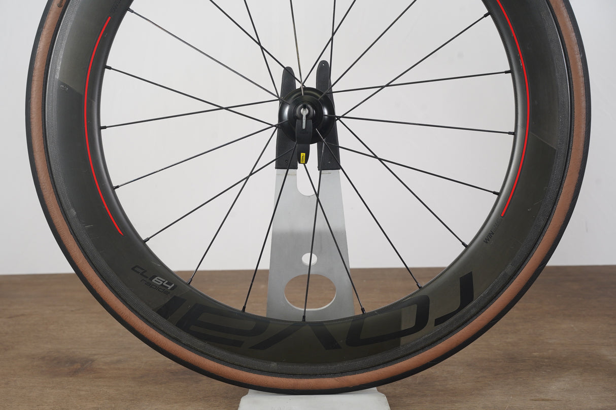Roval CL 64 Rapide Carbon Clincher Rim Brake Wheelset Shimano/SRAM 11 Speed CL64