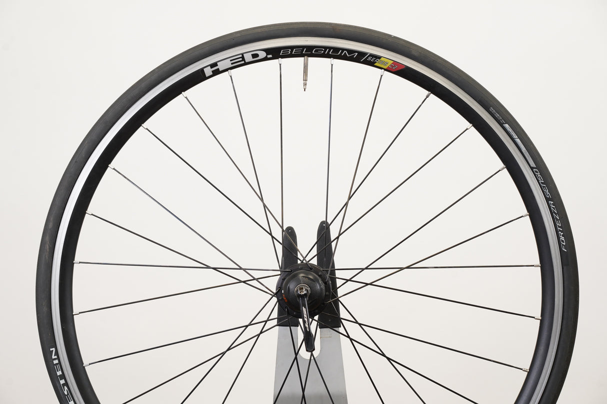 HED Belgium Series C2 PowerTap DT Swiss Alloy Clincher Rim Brake Wheelset 11 Speed
