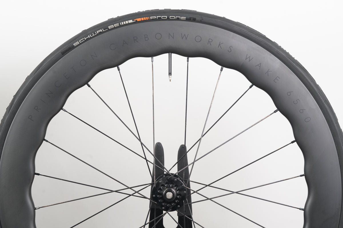 Princeton CarbonWorks Wake 6560 Blur 633 Disc Tune Tubeless Carbon Disc Wheelset