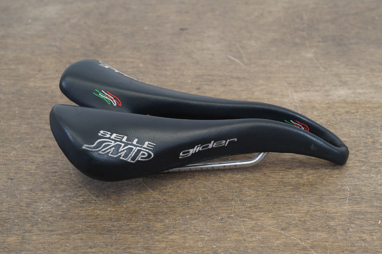 132mm Selle SMP Glider Stainless Steel Rail Road Saddle 306g